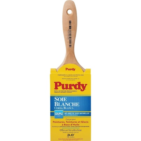 Purdy White Bristle Sprig 3 In. Flat Wall Paint Brush 145380430